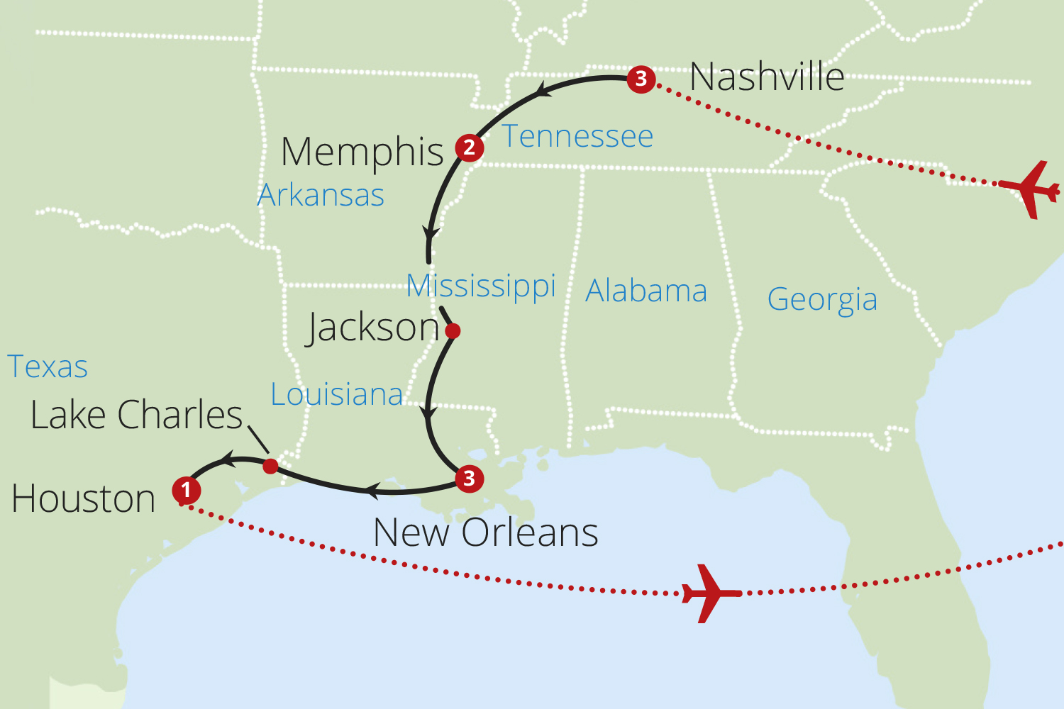 Elvis' Graceland and America's Deep South USA Tours Mercury Holidays