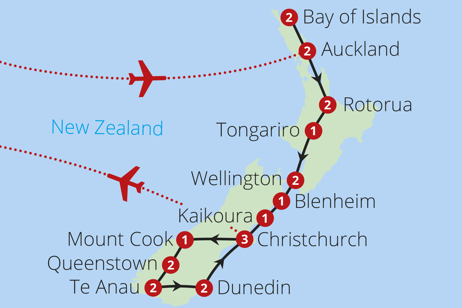New Zealand 24 Day Fly Drive New Zealand Tours Mercury Holidays