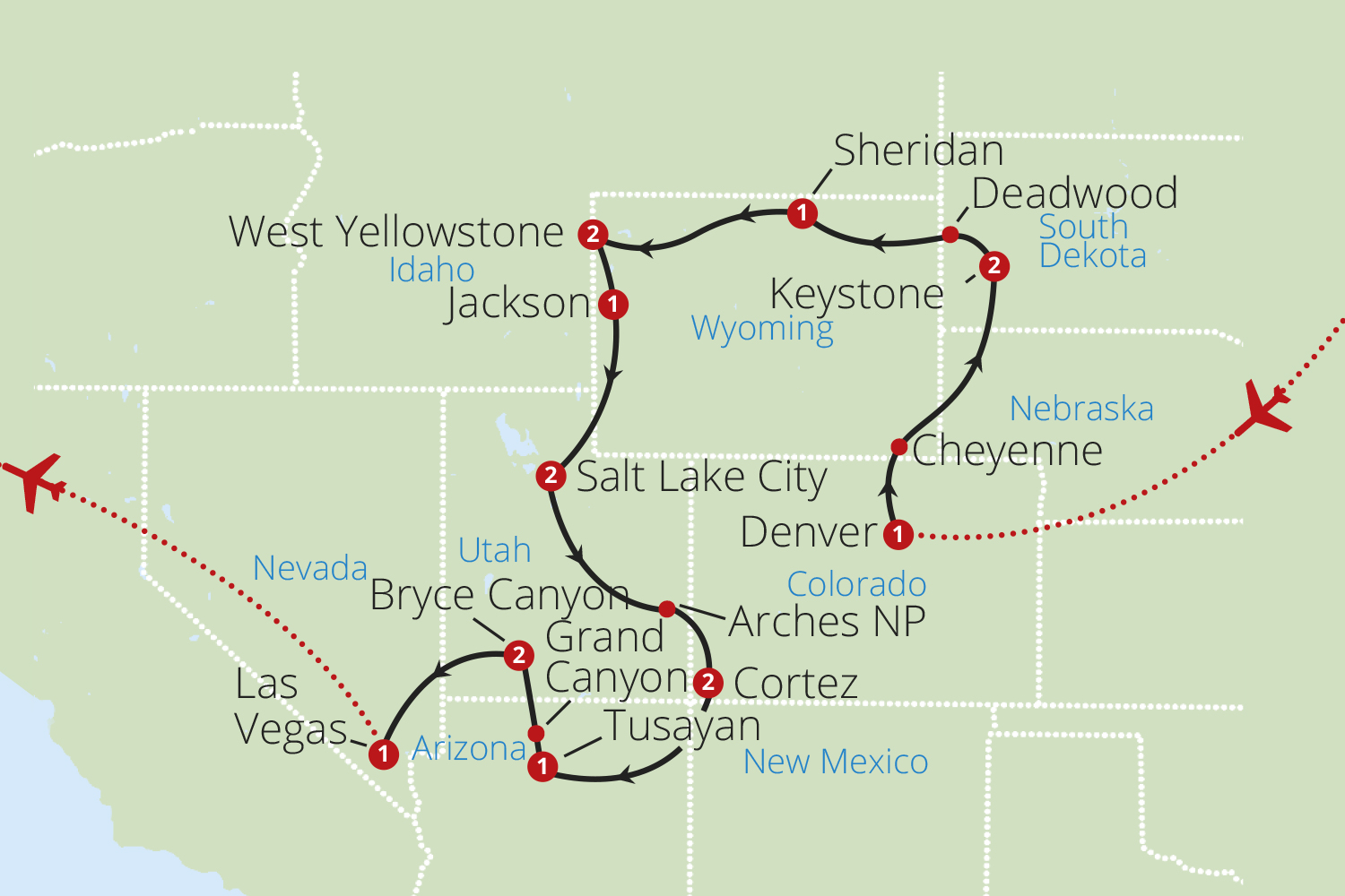 Yellowstone, Rushmore and the Grand Canyon USA Tours Mercury Holidays